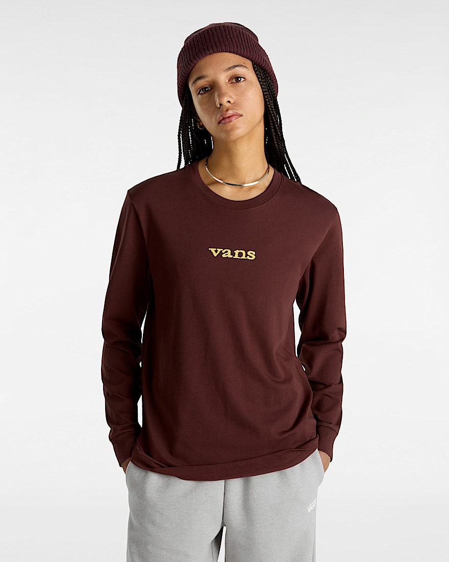 Vitality Fields Langarmshirt VANS Braun ALT2