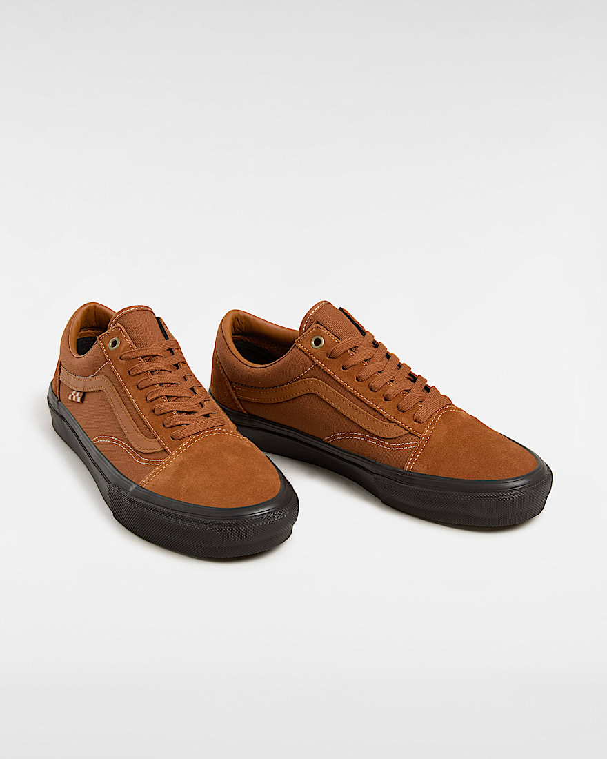 Skate Old Skool Schuhe VANS Braun ALT1
