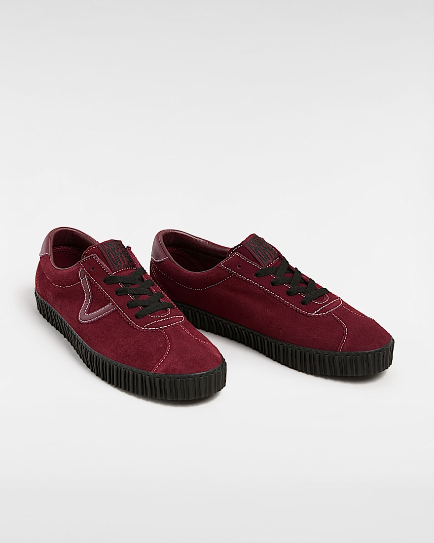 Sport Low Creeper Suede Shoes