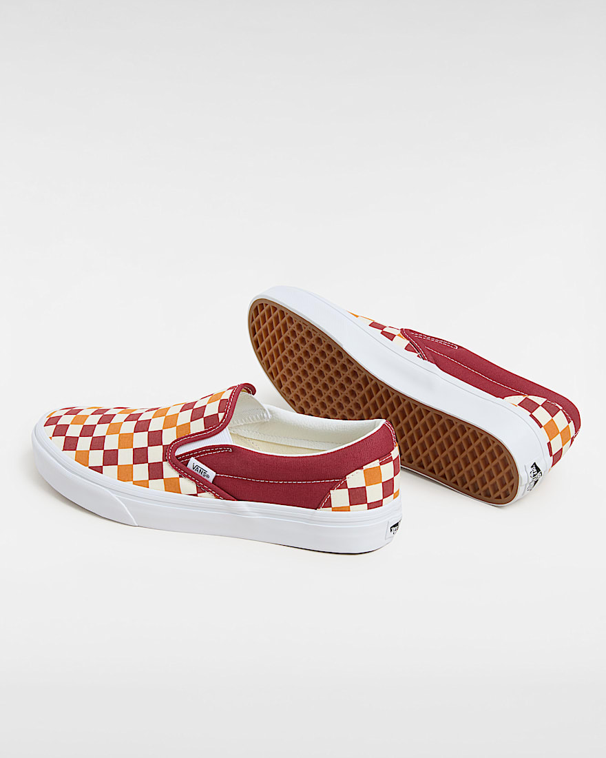 Classic SlipOn Schuhe VANS Rot ALT2