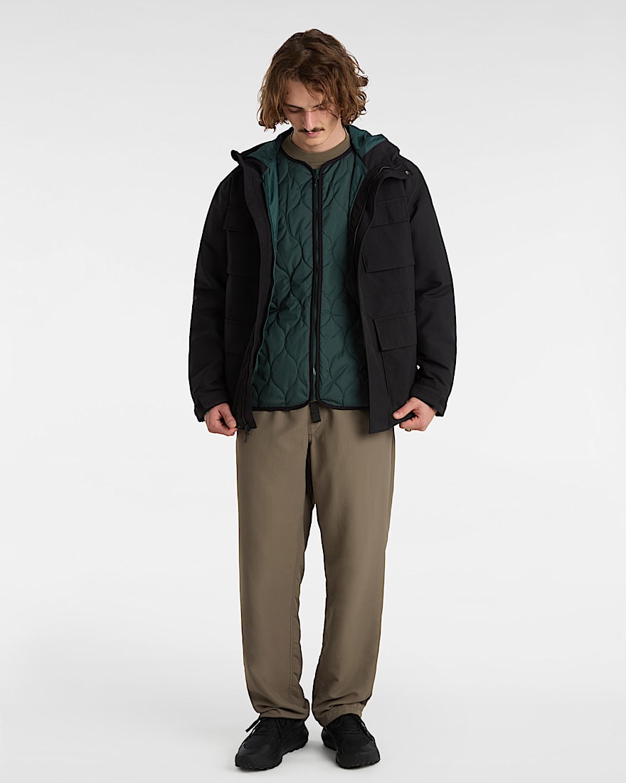 MTE Station 31 Utility Jacke VANS SchwarzGrn ALT5