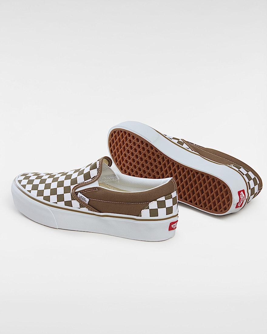 Classic SlipOn Plateauschuhe VANS Braun ALT2
