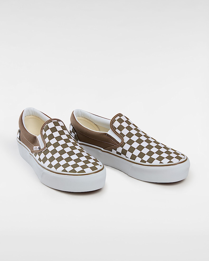 Classic SlipOn Plateauschuhe VANS Braun ALT1