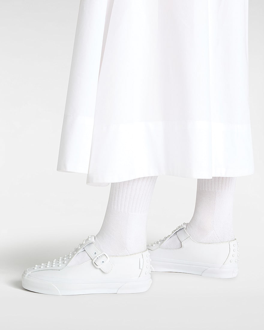 Premium Mary Jane Schuhe VANS Wei ALT4