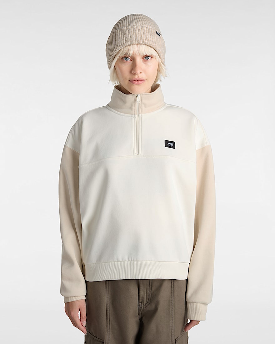Colorblock Half Zip Sweatshirt