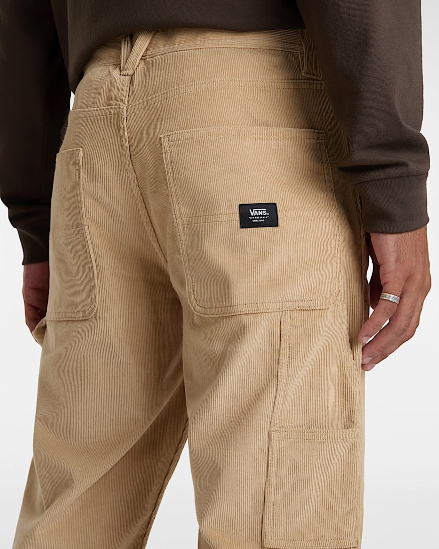 Drill Chore Carpenter Relaxed Cord Pants