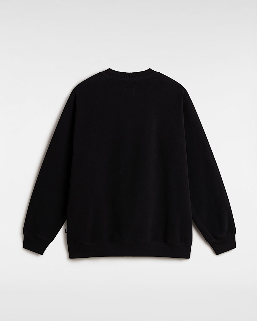 Sudadera polar de vellón, cuello redondo y corte holgado Carlo