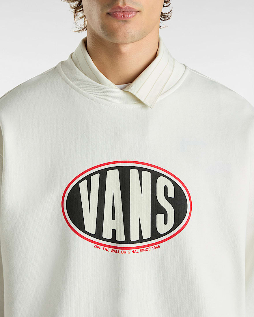 Spray On Loose RundhalsSweatshirt VANS Wei ALT6
