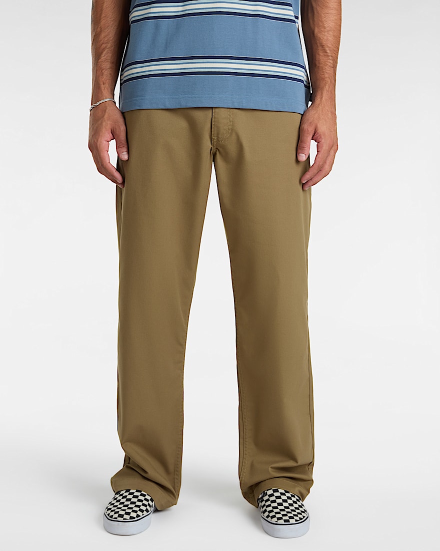Authentic Chino Loose Hose VANS Braun ALT2