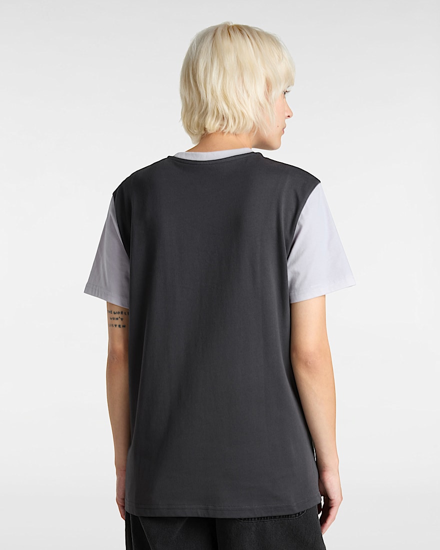 Colorblock TShirt VANS Grau ALT3