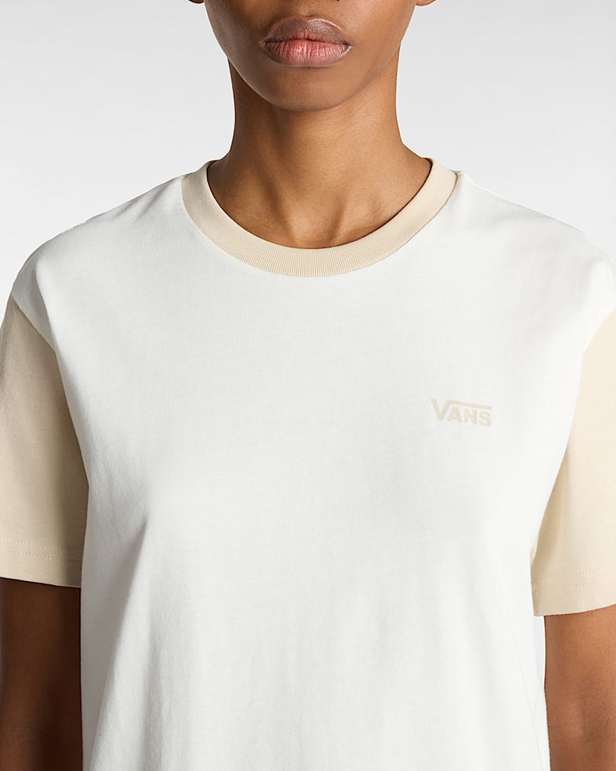 Colorblock TShirt VANS Beige ALT5