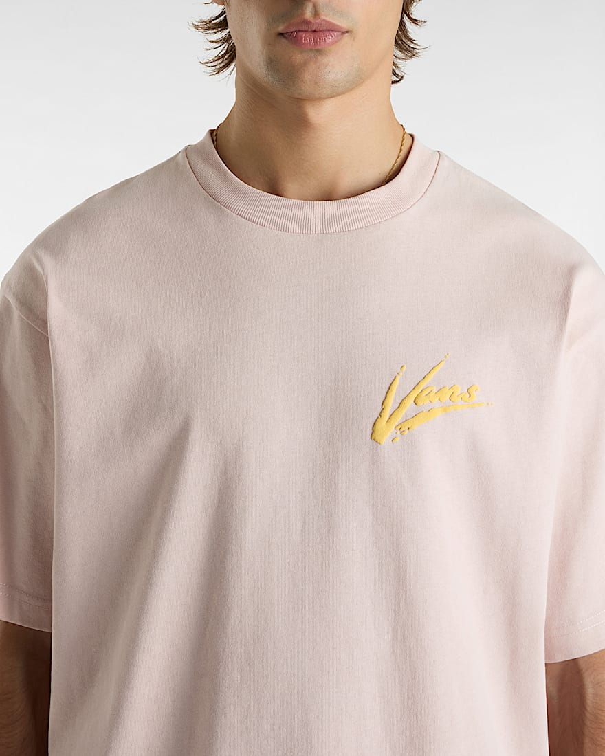 Brush Script TShirt VANS Rosa ALT6
