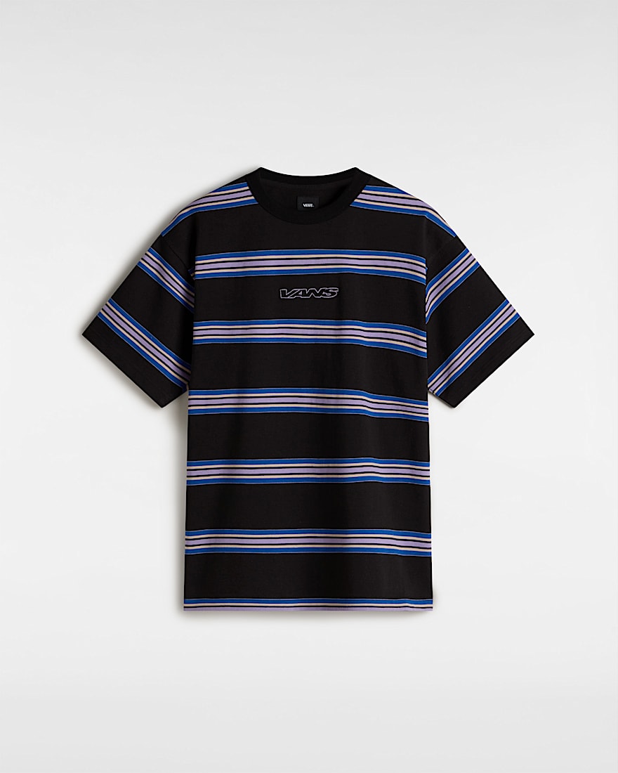 Mesa Stripe TShirt VANS Schwarz HERO