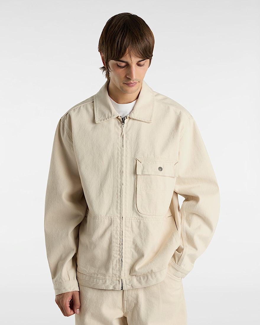 Skate Garage Jacke VANS Beige ALT2