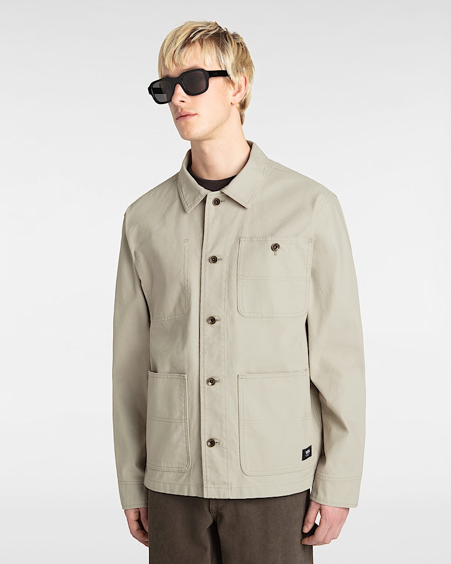 Drill Chore CanvasJacke VANS Grau ALT2