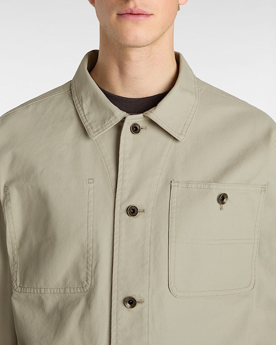 Drill Chore CanvasJacke VANS Grau ALT6