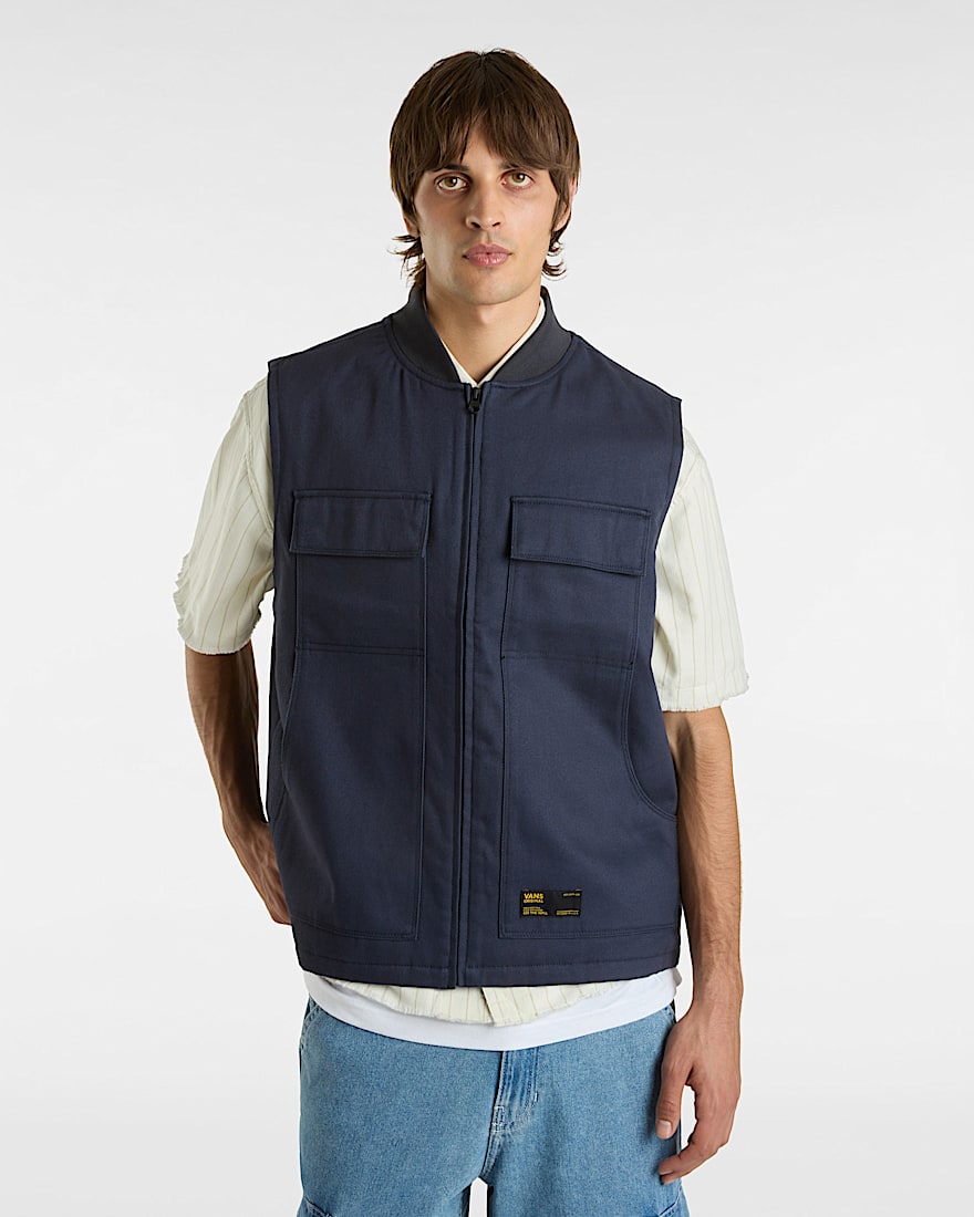 McAvoy Station Weste VANS Blau ALT2