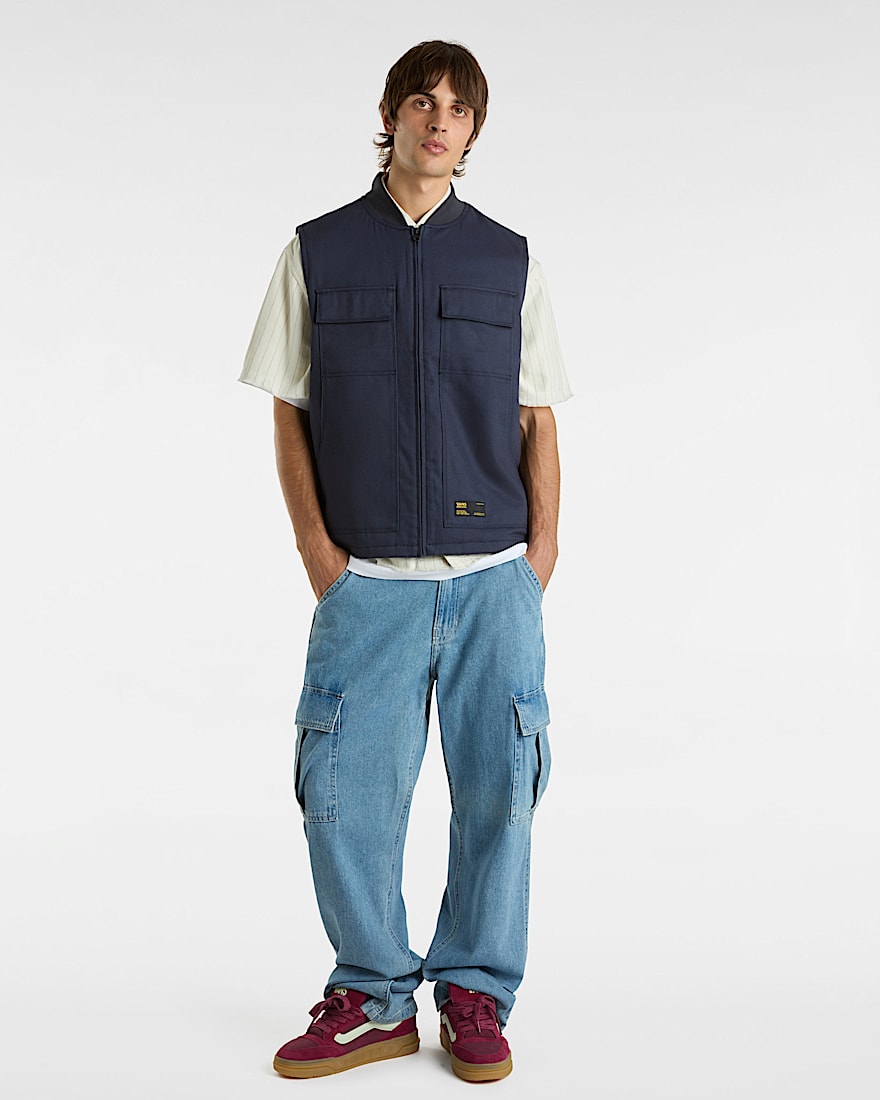 McAvoy Station Weste VANS Blau ALT4