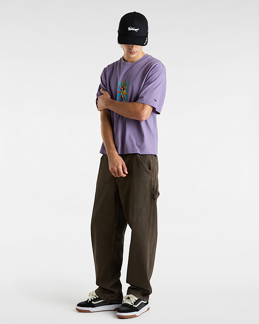 Skate Clay TShirt VANS Violett ALT2