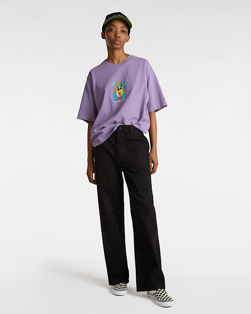 Skate Clay TShirt VANS Violett ALT3