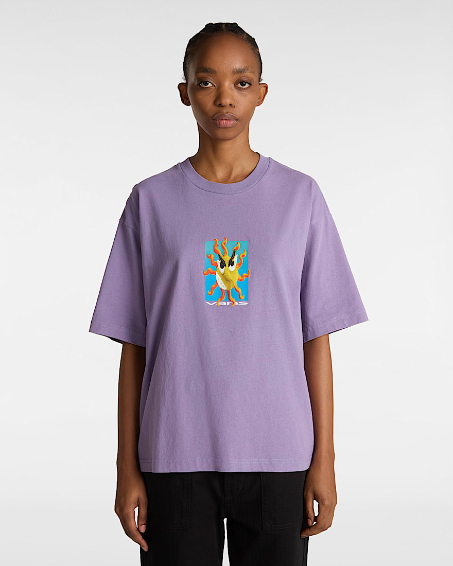 Skate Clay TShirt VANS Violett ALT8