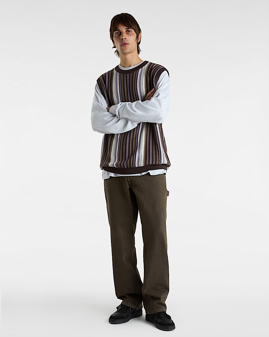 Drill Carpenter DenimHose VANS Braun ALT5