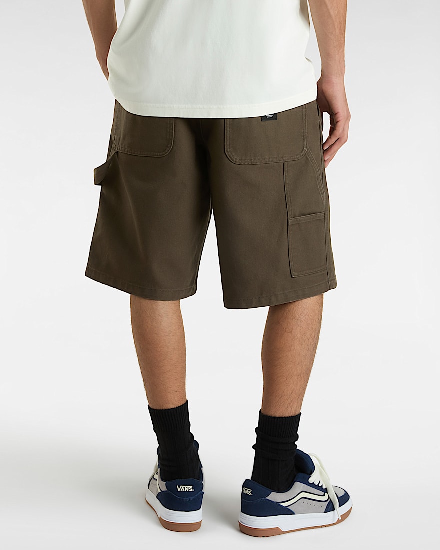 Drill Chore Carpenter Canvas Shorts VANS Braun ALT3