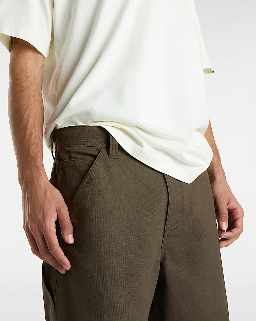Drill Chore Carpenter Canvas Shorts VANS Braun ALT6
