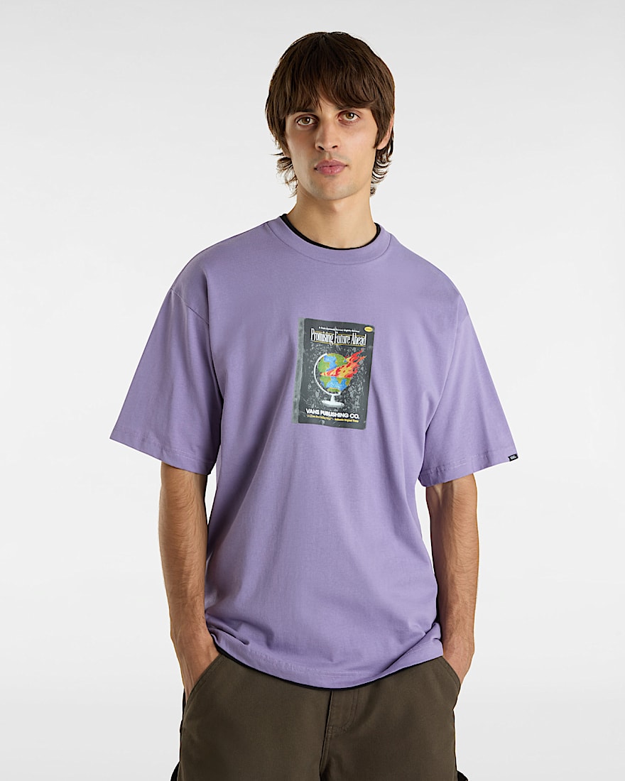 Paperback Writer TShirt VANS Violett ALT2