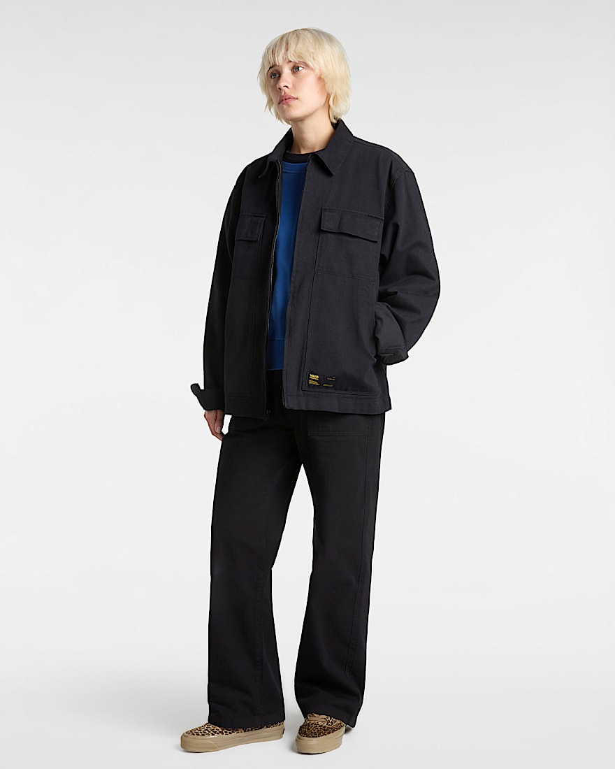 Retro RundhalsSweatshirt VANS Blau ALT5