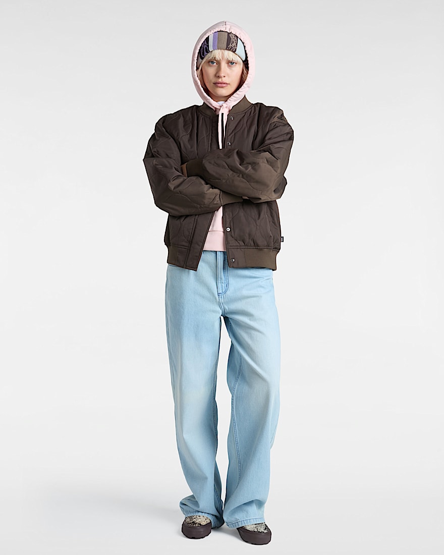 Bennet Quilted Bomberjacke VANS Braun ALT5