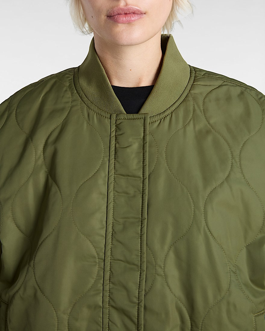 Bennet Quilted Bomberjacke VANS Grn ALT6