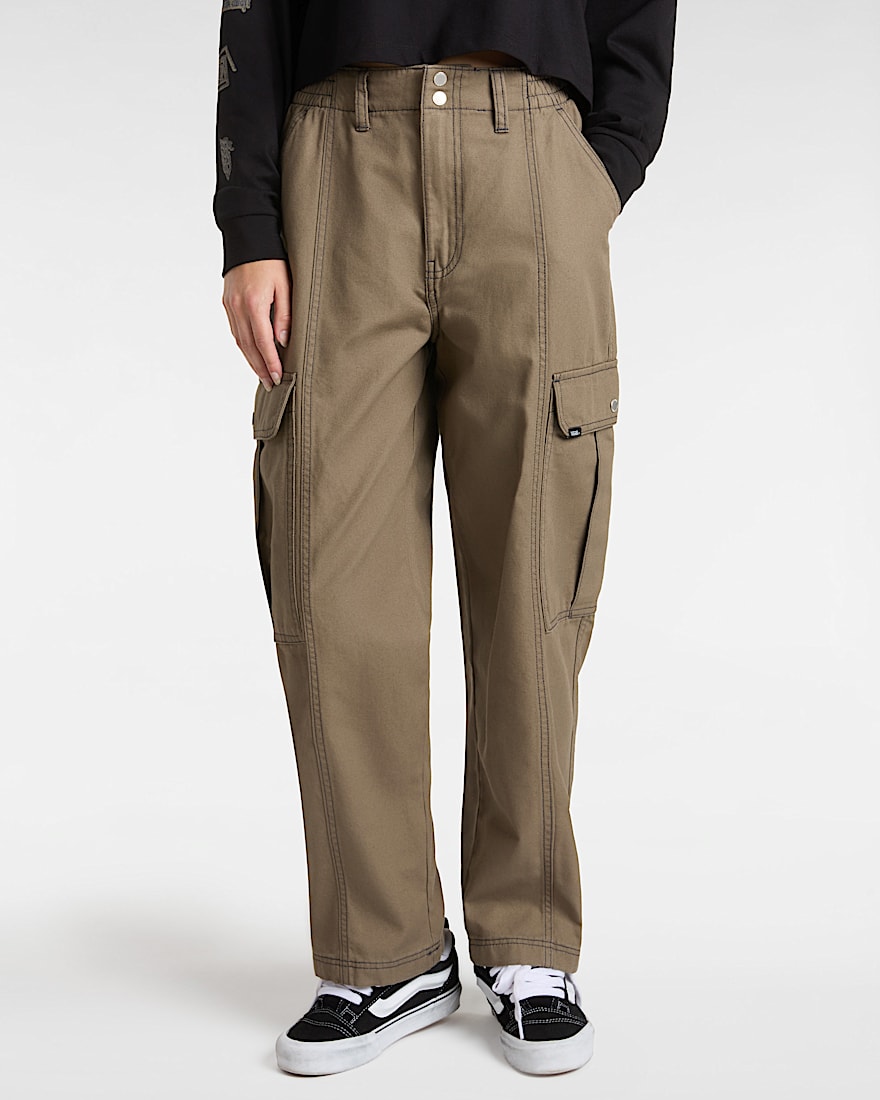 Canvas Sidewalk Hose VANS Braun ALT2