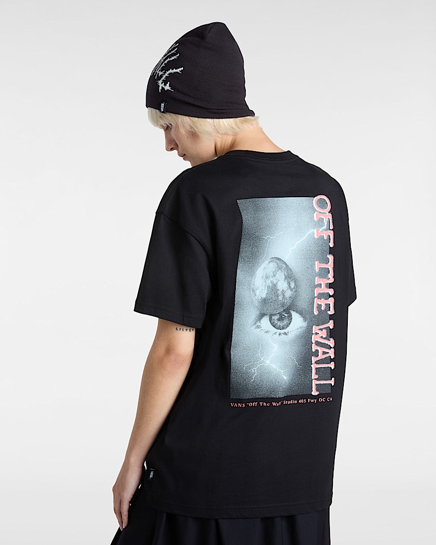 Night Orb Oversized TShirt VANS Schwarz ALT3