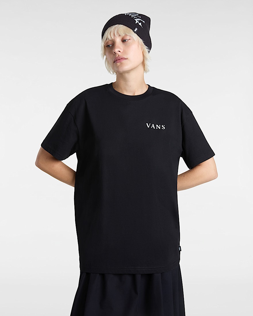 Night Orb Oversized TShirt VANS Schwarz ALT2