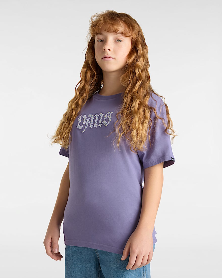Kinder Daisy Break TShirt 814 Jahre VANS Violett ALT2