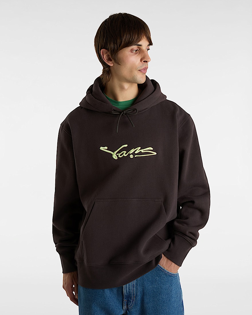 Premium Bleachers Pullover Hoodie VANS Brown ALT2