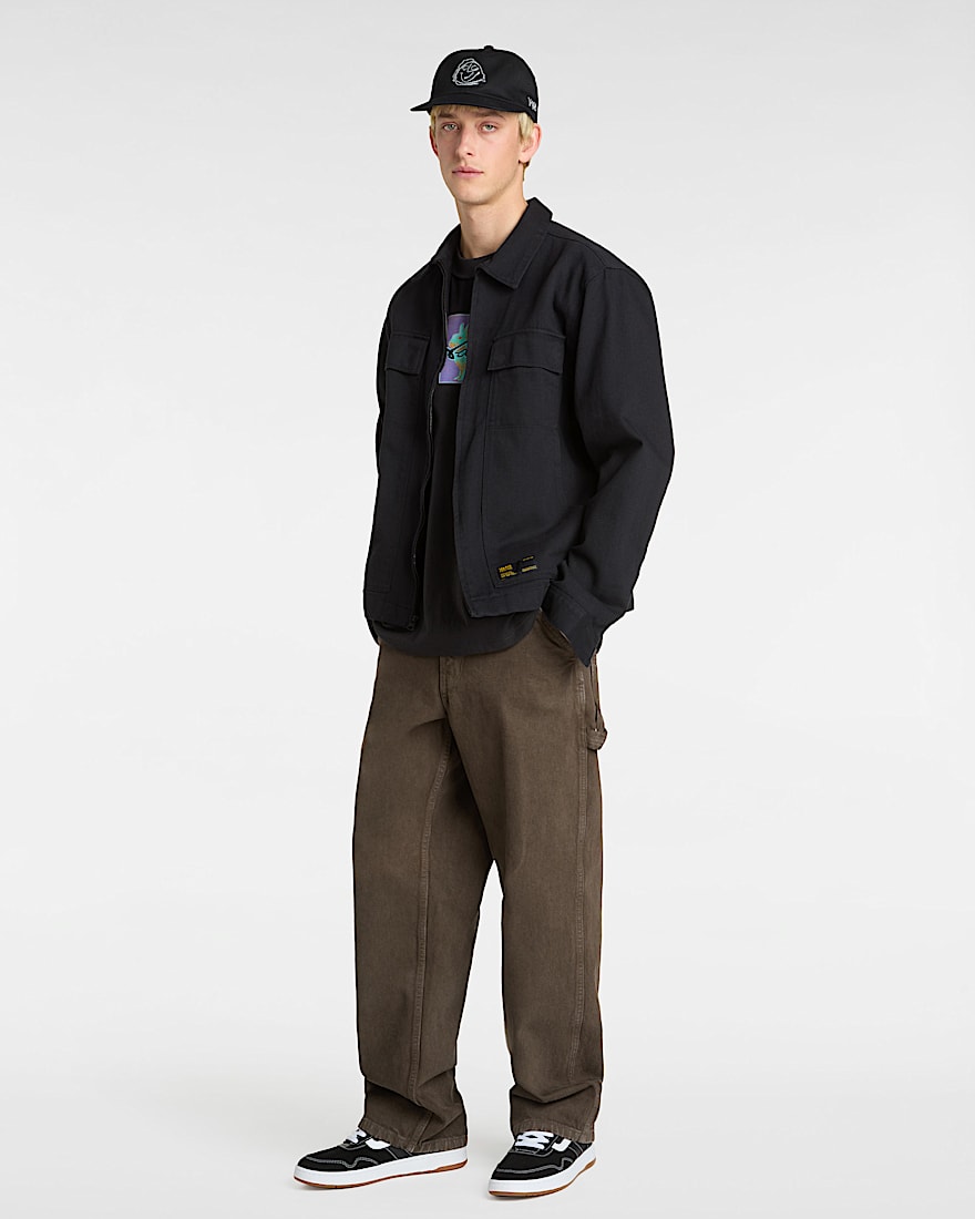 Premium Down the Rabbit Hole TShirt VANS Schwarz ALT4