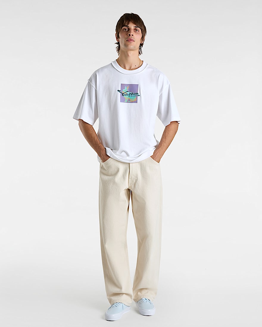 Premium Down the rabbit Hole TShirt VANS White ALT4