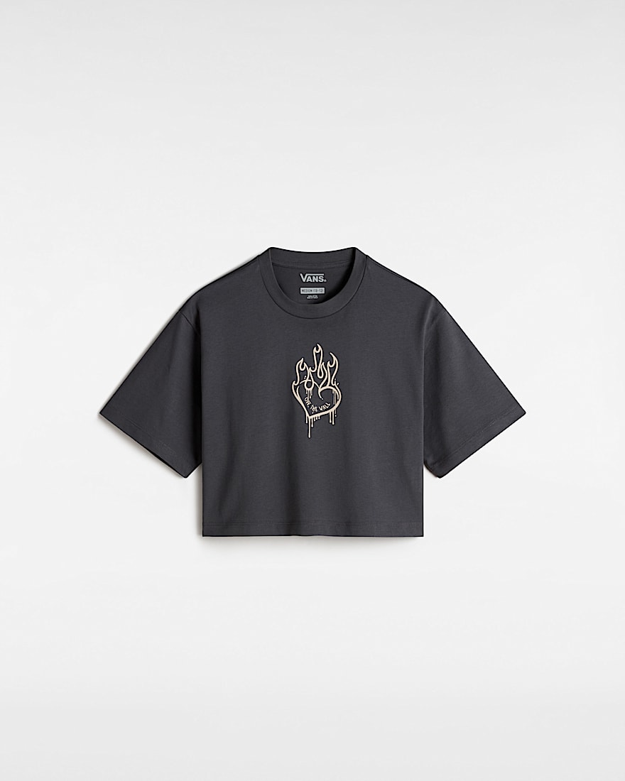 Kinder Fire In Your Heart TShirt 814 Jahre VANS Grau HERO