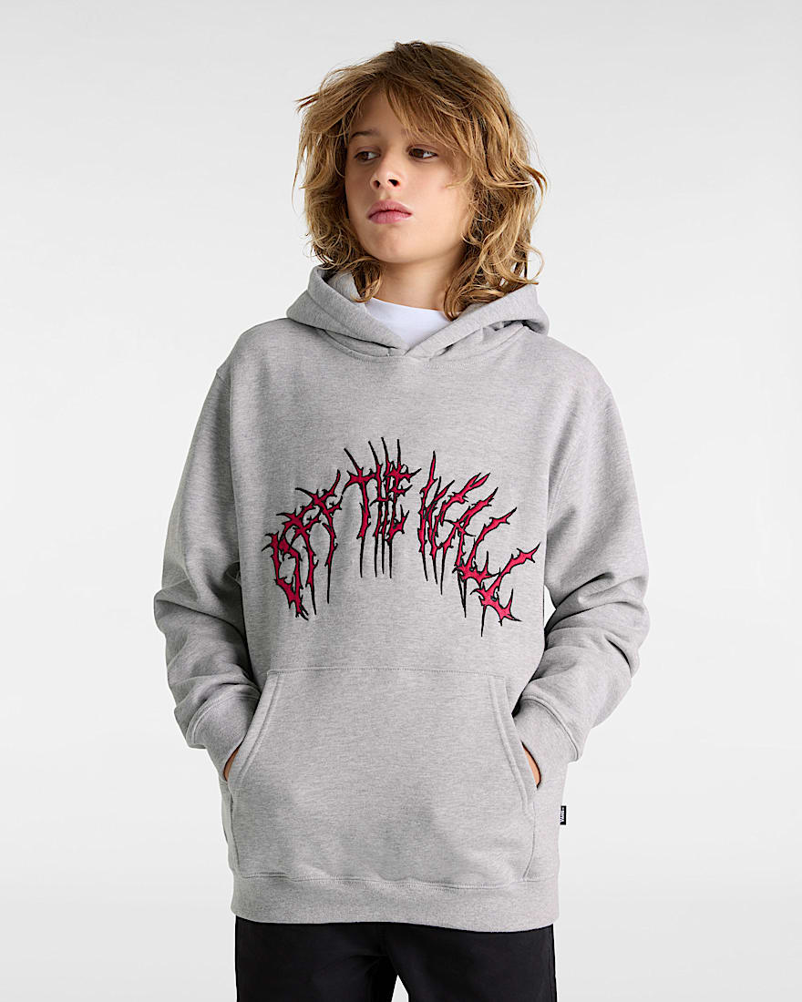 Kinder Metal Arch Hoodie 814 Jahre VANS Grau ALT2