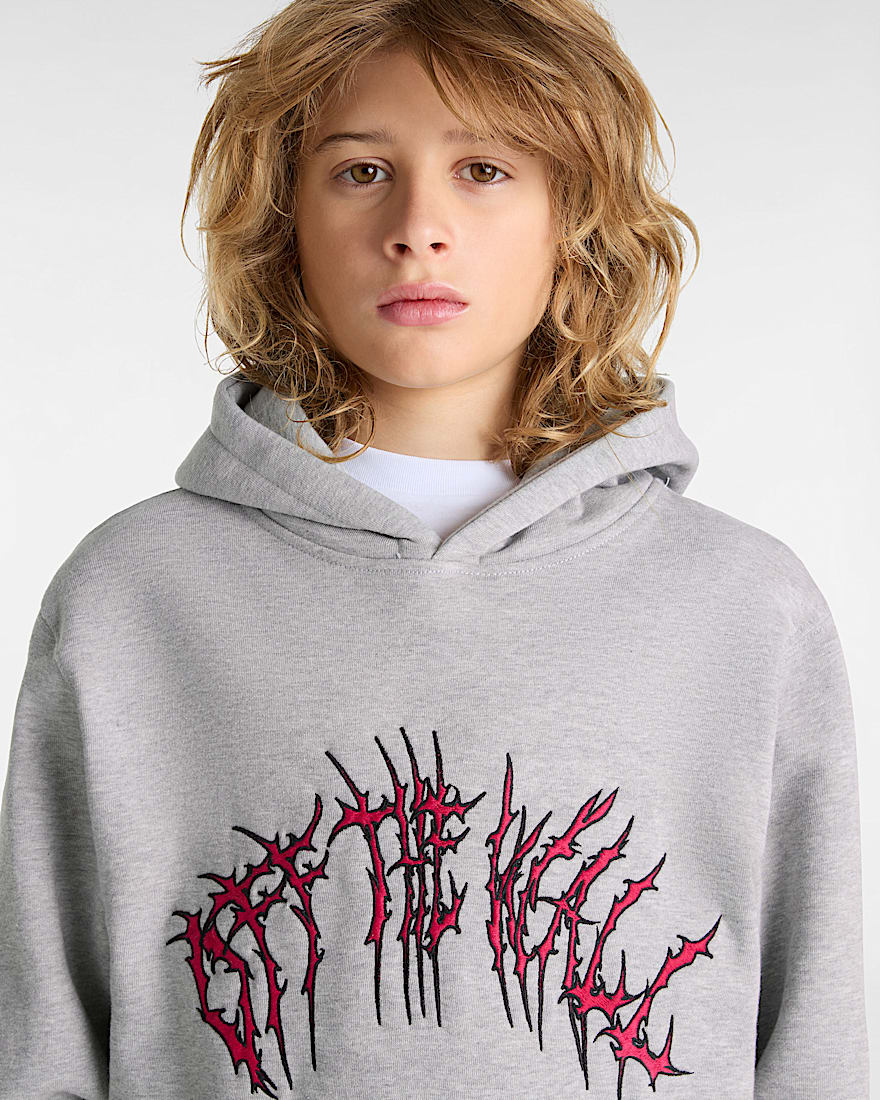 Kinder Metal Arch Hoodie 814 Jahre VANS Grau ALT6