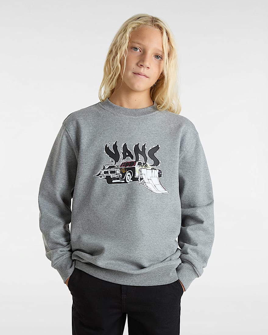 Kinder Copout Loose RundhalsSweatshirt 814 Jahre VANS Grau ALT2