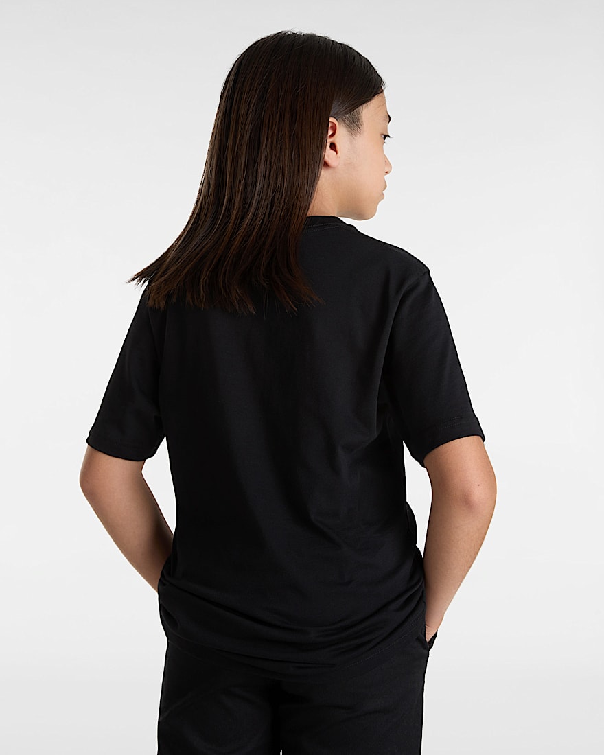 Kinder Major Type TShirt 814 Jahre VANS Schwarz ALT3