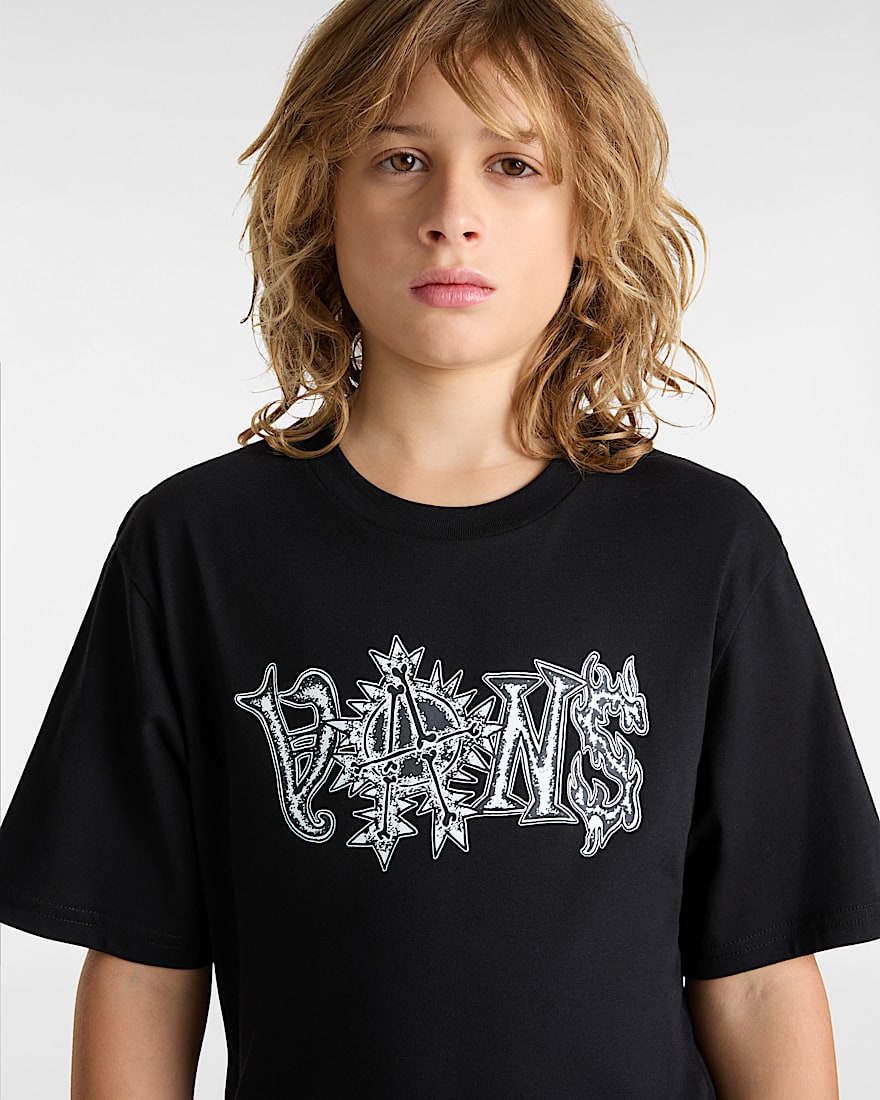 Kinder Jangled TShirt 814 Jahre VANS Schwarz ALT5