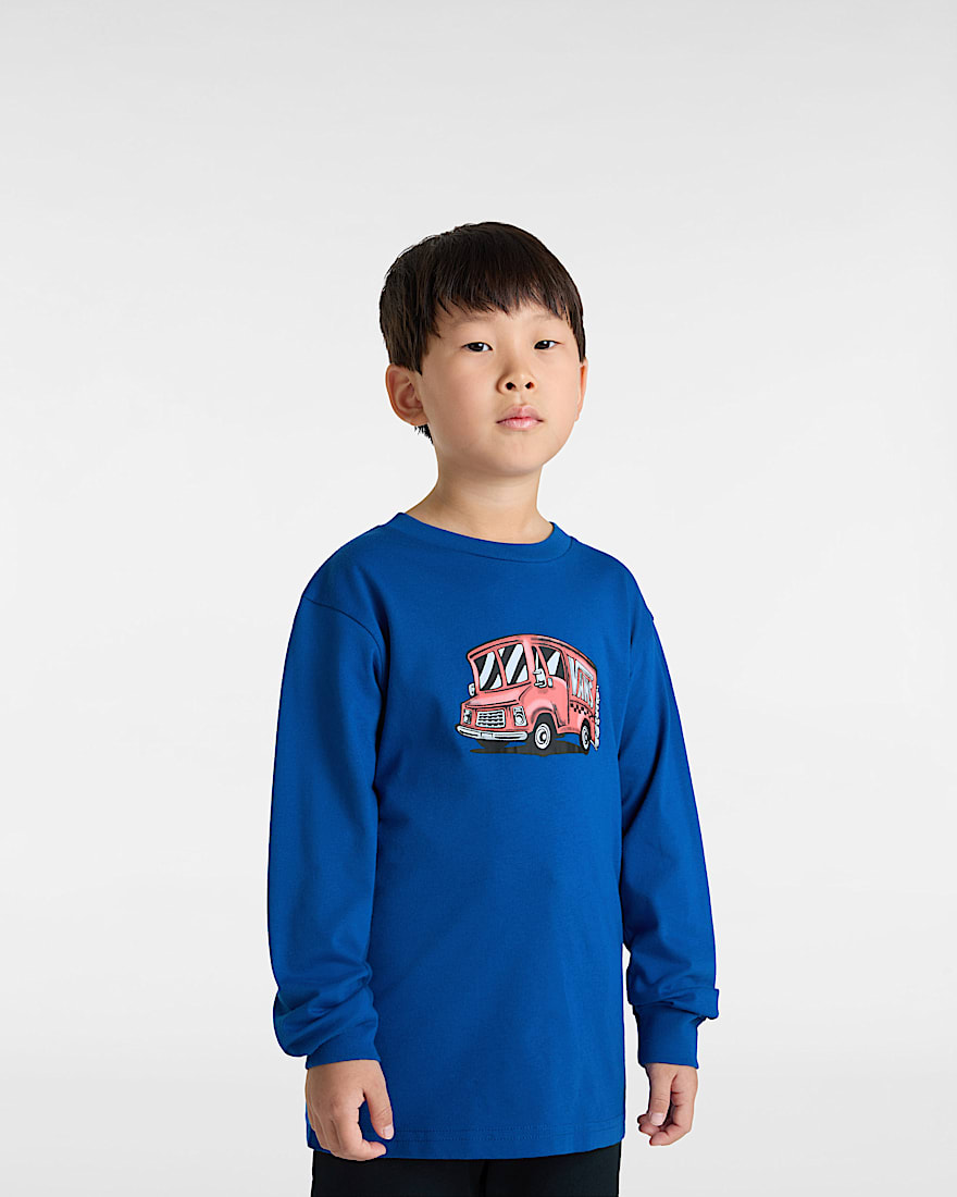 Kleine Kinder Free Shipping Langarmshirt 28 Jahre VANS Blau ALT2