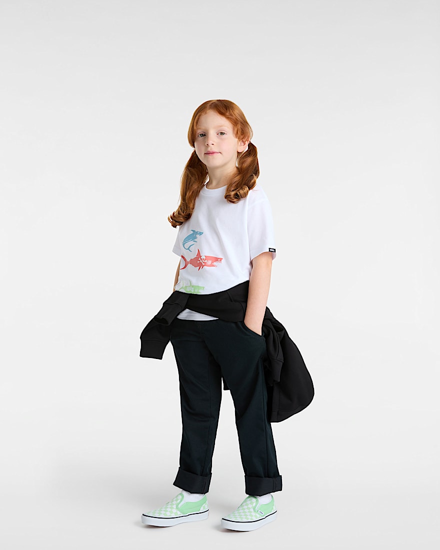 Kleine Kinder The Pack TShirt 28 Jahre VANS Wei ALT4