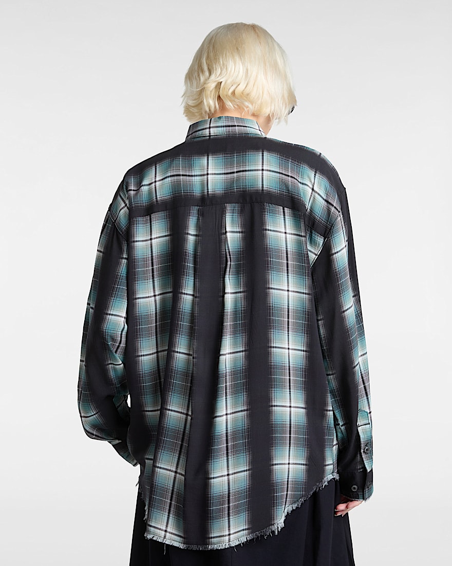 Gillian kariertes ButtonDownHemd VANS Schwarz ALT3