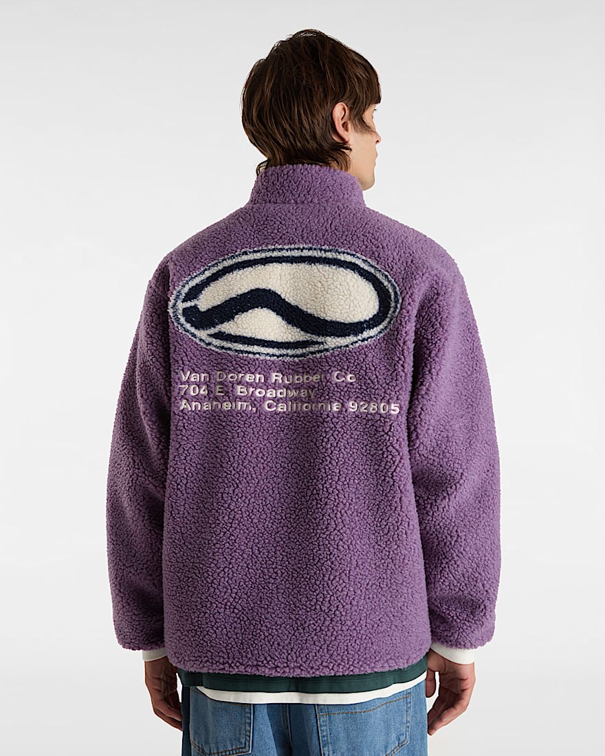 Jazzy Sherpa Full Zip Jacke VANS Violett ALT3