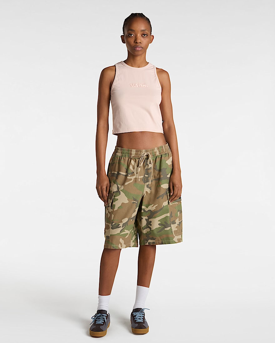 Essential Racer Tanktop VANS Rosa ALT4